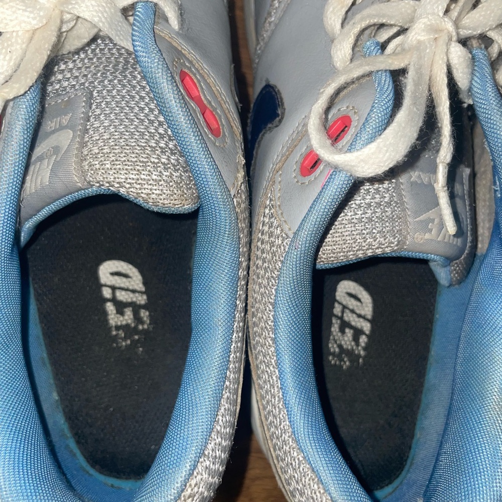 NikeID Blue and Black Sneakers men’s size 11 - Picture 6 of 7